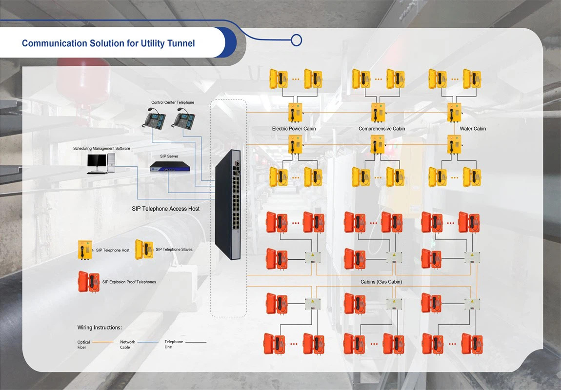 Utility Tunnel Communication Solutions
